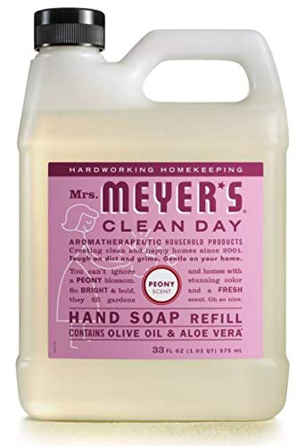 Mrs Meyer's Clean Day Refill Peony 33 fl oz