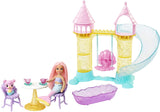 Barbie Dreamtopia Chelsea Mermaid Doll, Merbear Figure and Playground Playset
