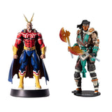 Dark Horse My Hero Academia: All Might Silver Age 11 Inch Figure + Toys Mortal Kombat Sub Zero Bloody Frozen Over Skin 7” Action Figure, Pack of 2