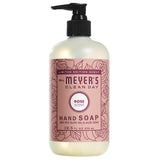 Effective Liquid Hand Soap for Daily Use Natural Hand Soap w/ Essential Oils for Hand Wash Cruelty Free Eco Friendly Product Rose Scented Soap 12.5 FL OZ Per Bottle, 1 Bottle