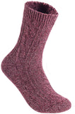 Lian LifeStyle Perfect Fit Women's 4 or 7 Pairs Wool Crew Socks Size 6-9 HR1613