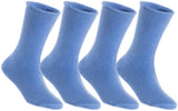 Lian LifeStyle Fantastic Children's 4 Pairs Wool Socks Super Size 3Y-5Y (Assorted)
