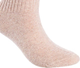 Lian LifeStyle Women's 3 Pairs Exceptional Non Slip, Cozy and Cool Knee High Wool Socks LFS05 Size 6-9 (Black, Beige, Navy)