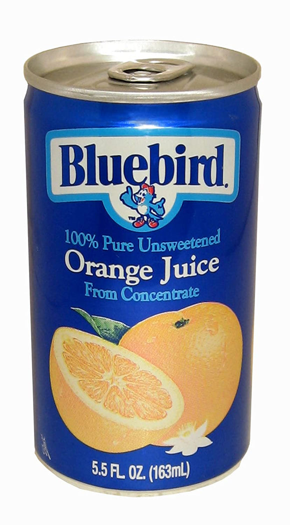 100% Pure Orange Juice from Concentrate | Tasty Canned Orange Juice - Unsweetened Orange Juice No Pulp | Convenient Grab and Go and a Fruit Juice Ideal for Mixing 1 5.5 Oz Can, Pack of 1