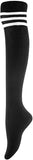 Lovely Annie Women's 6 Pairs Over-the-Knee Thigh High Knee High Cotton Socks Size 6-9