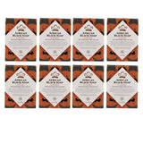 Authentic All Natural African Black Soap for Dark Spots, Eczema Relief, Hyperpigmentation Treatment, Psoriasis Moisturizer & Skin Care Health - Effective Exfoliating Bar Soap for Deep Cleansing 5 OZ Per Pack, Pack of 8
