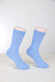 Lian LifeStyle Women's 1 Pair Cute, Cozy Wool Crew Socks Size 6-9
