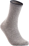Lian LifeStyle Perfect Fit Women's 4 Pairs Wool Crew Socks LHR1612 Size 6-9