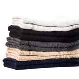 4 Pairs High Performance Men's Wool Socks, Breathable, Lightweight Moisture Wicking Crew Socks as Hiking and Running Socks One Size LK03(Assorted)