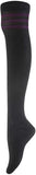 Lovely Annie Women's 6 Pairs Over-the-Knee Thigh High Knee High Cotton Socks Size 6-9