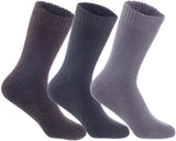 Lian LifeStyle Women's Perfect Fit Comfortable Wool Crew Socks LK0602 Size 6-9