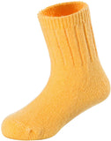 2 Pairs Children's Comfy, Durable, Stretchable Wool Crew Socks Size 0Y-6Y