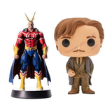 Dark Horse My Hero Academia: All Might Silver Age 11 Inch Figure + Movies -Remus Lupin Toy, Pack of 2