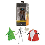The Nightmare Before Christmas Deluxe Lighted Action Figure Box Set + The Black Series Cad Bane Toy 6-Inch Scale The Clone Wars Collectible Action Figure, Pack of 2