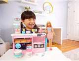 Barbie Cake Decorating Playset with Blonde Doll, Baking Island with Oven, Molding Dough and Toy Icing Pieces for Kids 4 to 7 Years Old [Amazon Exclusive]