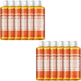 Superior Pure Castile Liquid Soap: 18-in-1 All Natural Soap w/ Organic Essential Oil: Olive, Jojoba & Hemp Oil - All Purpose Castile Soap for Skin Care, Hand Wash, Cleaning & More - Tea Tree 8 Fl OZ Per Pack, Pack of 12