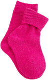 Lian LifeStyle Children 3 or 6 Pairs/Colors Pack Wool Socks Plain Color