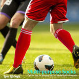 Lian LifeStyle Men's 1 Pair Exceptional Knee High Sports Socks Size M/L XL002