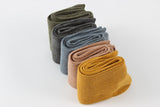 Lian LifeStyle Big Girl's Women's 4 Pairs Breathable & Fashionable Cute Cotton Crew Socks L1840 Size 6-9 Assorted