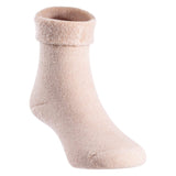 AATMart 6 Pairs Children Wool Blend Crew Socks | Thick & Warm, Comfy, Durable, Stretchable - Perfect for All Season Plain Size 12M-24M (Blue,Gray,Beige)