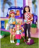 Chelsea Travel Doll, Blonde, with Puppy, Carrier & Accessories, for 3 to 7 Year Olds