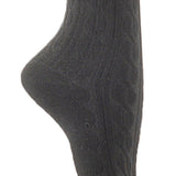 Lian LifeStyle Women's 5 Pairs Adorable Comfortable Soft Thigh High Over Knee High Cotton Socks Size 6-9 L1024 (Black)