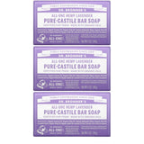 Moisturizing Bar Soap Soothing Clean, Made with Essential Oils, Cruelty Free Cleanser that Washes Away Dirt, Lavender Scented, 5 OZ Bar Soap, 2 Bar Soaps