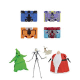The Nightmare Before Christmas Deluxe Lighted Action Figure Box Set + Transformers Micromaster WFC-GS10 1.5-inch Soundwave Spy Patrol (3rd Unit 4-Pack), Pack of 2