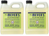Hydrating Hand Soap Refill in Refreshing Lemon Verbena Scent for any Soap Dispenser for Bathroom & Kitchen Essential Oils for Hand Wash Cruelty Free, 33 Fl OZ Per Pack, Pack of 2