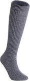 Lian LifeStyle Non Slip, Exceptional, Cozy and Cool Women's 4 Pairs Knee High Wool Crew Socks FS05 Size 6-9(Black,Grey,Beige,Brown)