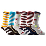 Lian LifeStyle Baby Children's 3 Pairs Charming Knee High Cotton Socks