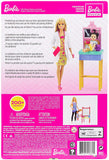 Barbie Pediatrician Playset, Blonde Doll (12-in), Exam Table, X-ray, Stethoscope, Tool, Clip Board, Patient Doll, Teddy Bear, Great Gift for Ages 3 Years Old & Up