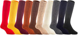 Lian LifeStyle Fascinating Children's 6 Pairs Knee High Wool Socks Size 0Y-6Y