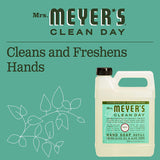 Hydrating Hand Soap Refill in Refreshing Basil Scent for any Soap Dispenser for Bathroom & Kitchen - Liquid Soap w/ Essential Oils for Hand Wash - Cruelty Free Eco Friendly Products -33 Fl OZ Per Pack, Pack of 6