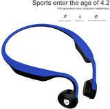 Lian LifeStyle Premium Bone Conduction Headphones Lightweight & Waterproof w/Mic & Bluetooth. Wireless Over Ear Headset for Adults and Kids, Suitable for Sports, Gaming, Travel or Office (Grey)