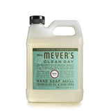 Mrs. Meyer's Clean Day Liquid Hand Soap Refill, 33 fl oz, Basil (Pack of 2)
