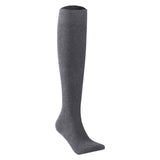 Lian LifeStyle Big Girls Women's 3 Pairs Exquisite Thigh High Cotton Boot Socks L1888 Size 6-9 (Dark Grey, Wheat,Orchid)