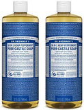 Dr. Bronners Peppermint 32oz. Castile Soap (2 Pack)