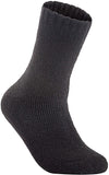 Lian LifeStyle Men's 2 Pairs Great Activewear Wool Crew Socks LK1603 Size 6-9