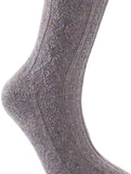 Lian LifeStyle Big Girl's Women's 4 Pairs Knee High Wool Socks HR1412 Size 6-9