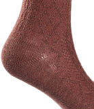 Lian LifeStyle Perfect Fit Women's Wool Crew Socks L1860 Size 6-9