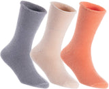 Lian LifeStyle Children's 9 Pairs Wool Socks LK0601 Size 6M to 12M Random Colors