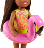 Barbie and Chelsea The Lost Birthday Playset with Chelsea Doll (Brunette, 6-in), Jungle Pet, Floatie and Accessories, Gift for 3 to 7 Year Olds