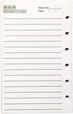Lian LifeStyle 154 Sheets Leather Cover Loose Leaf Blank Notebook Journal Diary 6 Hole Inserts