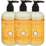 Effective Liquid Hand Soap for Daily Use Natural Hand Soap w/ Essential Oils for Hand Wash Cruelty Free Eco Friendly Product Orange Clove Scented Soap 12.5 FL OZ Per Bottle, 3 Bottles