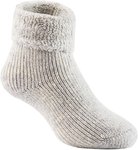 Lian LifeStyle Boy's 3 Pairs Extra Thick Wool Boot Socks Crew Plain Color LK01 (0Y-5Y)