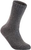 Lian LifeStyle Men's 6 Pairs Great Activewear Wool Crew Socks LK1603 Size 6-9