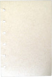 Lian LifeStyle 154 Sheets Leather Cover Loose Leaf Blank Notebook Journal Diary 6 Hole Inserts