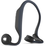 Lian LifeStyle Premium Bone Conduction Headphones Lightweight & Waterproof w/Mic & Bluetooth. Wireless Over Ear Headset for Adults and Kids, Suitable for Sports, Gaming, Travel or Office (Grey)