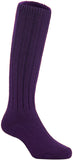 Lian LifeStyle Fascinating Children's 1 Pair Knee High Wool Blend Boot Socks Resistant, Comfortable and Health Focused, FS02 Size S (0-2Y) (Purple)